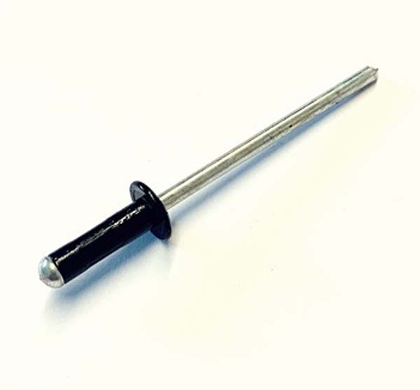 4.8mm X 10.5mm MULTIGRIP RIVET Aluminium Body / Steel Stem (1.5mm-6.5mm GRIP RANGE) **BLACK** 